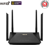 ASUS RT-AX53U (AX1800) Dual Band WiFi 6 Extendable Router, 4G / 5G Router vervanger, levenslange gratis netwerkbeveiliging, Instant Guard, VPN, AiMesh ondersteuning, smart home