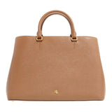 Ralph Lauren tas Lauren Hanna Maxi Topcase 431898556006 lauren tan, Bruin