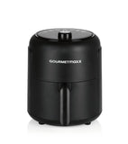 GOURMETmaxx hetelucht friteuse 2.3l | Ideaal om te bakken, grillen, braden enz. | 8 verschillende programma's | Bijzonder vetarm en zachte bereiding | Timer | Automatische uitschakeling | 1000W [Zwart]