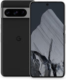 Google Pixel 8 Pro Android smartphone zonder simlock met telelens, lange batterijduur en Super Actua-display, obsidiaan, 128 GB