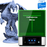 UniFormation 8K hars 3D-printer GKtwo 10,3-inch LCD-fotohardende harsprinter met ingebouwd verwarmingssysteem en geurfilter, groot bouwvolume 228 * 128 * H245 mm