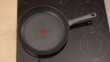 Tefal Daily Cook pannenset, 3-delig, 20 cm, 24 cm, 26 cm, roestvrij staal, anti-aanbaklaag, thermospot-technologie, gelijkmatig koken, alle warmtebronnen, PFOA-vrij, zwart