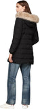 Tommy Hilfiger Heritage Down Tyra jas met bont Ww0ww43234 dames Puffer Jas