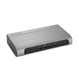 Kensington SD5800T Thunderbolt 4 en USB4 Quad 4K Display Docking Station, 98W opladen, 2x HDMI, 2 x DP, 2.5G Ethernet, Kaartlezers, voor Windows/masOS (K32856NA)