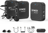 SYNCO G1 (A2), 2,4 GHz microfoon, draadloos, reflexsolapa-DSLR microfoon, voor mobiele telefoon, camera, camcorder, laptop en tablet, compatibel met Canon, Sony, Nikon, Fujifilm