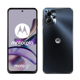 Motorola Moto (G13, 6,5 inch HD+ display, 90 Hz, 50 MP Quad-Pixel-camera, Dolby Atmos-stereo-luidspreker, 5000 mAh batterij, TurboPower lading, 4/128 GB, Dual-SIM) mat antraciet