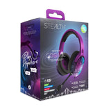 STEALTH PANTHER Cosmic - Over-ear gaming headset, Werkt met PS4/PS5, XBOX, Switch, pc met flexibele microfoon, 3,5 mm jack, 1,5 m kabel, lichtgewicht, comfortabel en duurzaam