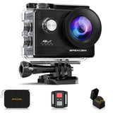 Apexcam 4K Action Cam 20MP WiFi Sports Camera Ultra HD onderwatercamera, 40m 170° groothoek, 2.4G, afstandsbediening, timelapse, 2x1050mAh batterijen, 2,0-inch LCD-scherm en andere