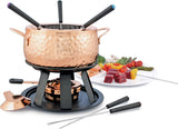 Swissmar F66915 11-delige Biel Vlees Fondue Set, Koper