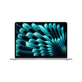 Apple 2024 13” MacBook Air met M3-chip: 13,6” Liquid Retina-display, 8 GB centraal geheugen, 256 GB SSD-opslag, toetsenbord met achtergrondverlichting, 1080p FaceTime HD-camera, Touch ID; Zilver