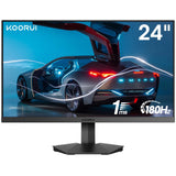KOORUI 24.5 Inch FHD Gaming Monitor, Computer Monitors Full HD (1920 x 1080) 180Hz, VA, 1ms, FreeSync & G-Sync Compatible, 2x HDMI & DisplayPort, sRGB 99%, VESA, Tilt Adjustable, Eye Care