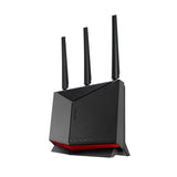 ASUS BE86U Dual-Band WiFi 7, 4096-QAM, Multi-Link, AI WAN, Ondersteuning AiMesh, netwerkbeveiliging, VPN, Guest Network Pro, zwart