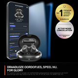 SteelSeries Arctis GameBuds™ voor PlayStation - Draadloze gamingoordopjes - 2,4-GHz + BT5.3 - ANC/Transparency-modus - IP55-waterbestendigheid - 40 uur accuduur - Draadloos opladen -PS5,pc,mobiel -Wit