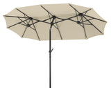 Schneider Salerno, Parasol, Naturel, ca. 300 X 150 cm, Rechthoekig