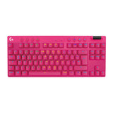 Logitech G PRO X TKL LIGHTSPEED Draadloos gamingtoetsenbord - MAGENTA - DEU - TACTILE