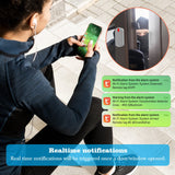 Draadloos huisalarm, 5G wifi, veiligheidssystemen voor thuis met app, 16-delige alarmset met 120 dB sirene, voor camper, garage, kantoor, compatibel met Alexa, Google