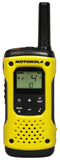 Motorola Mobility TLKR T92 H2O PMR radio (IP67, weerbestendig, bereik tot 10 km), 2 stuks, Zwart, geel, 17.8 x 3.8 x 6.2 cm