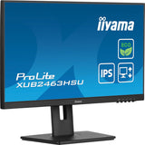 23,8" iiyama XUB2463HSU-B1 IPS 3ms HDMI/DP speakers