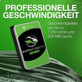 Seagate Barracuda Pro 12TB interne harde schijf prestaties HDD - 3,5 inch SATA 6 Gb/s 7200 RPM 256 MB cache voor computerdesktop (ST12000DM0007) (vernieuwd)