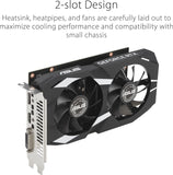 ASUS Dual GeForce RTX 3050 OC Edition 6 GB GDDR6 Gaming grafische kaart (Nvidia GeForce RTX3050 DLSS, PCIe 4.0, 1x HDMI 2.1a, 1x DisplayPort 1.4a, DUAL-RTX3050-O6G)