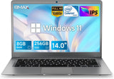 BMAX Laptop 14 inch notebook S14, 8 GB RAM 256 GB SSD Expansion 1TB Notebook Intel N4100 Laptop Win 11 Pro FHD 1920x1080 2.4G/5G WiFi, Mini HDMI, BT4.2, USB 3.0