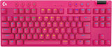 Logitech G PRO X TKL LIGHTSPEED Draadloos gamingtoetsenbord - Roze, Frans AZERTY indeling