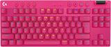 Logitech G PRO X TKL LIGHTSPEED Draadloos gamingtoetsenbord - Roze, Frans AZERTY indeling