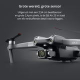 DJI Air 2S zorgeloze Fly More Combo-Drone Quadcopter UAV met 3-Axis Gimbal Camera,5,4K Video,1-Inch CMOS-sensor, MasterShots. Dekt verschillende soorten schade.