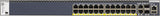 NETGEAR ProSAFE Managed Switch - GSM4328PB - Stackable platform met 24 PoE+ poorten + 2 x SFP+ en 2 x 10GBASE-T poorten (1000W PSU)