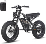 Fafrees F20 Ultra [officieel] 48 V 25 Ah accu e-bike dames 20 inch, Farfree-e-bike heren, 79 N.m E mountainbike, elektrische fiets tot 180 kg, Shimano 7 Fatbike elektrische fiets, volwassenen, IPX5