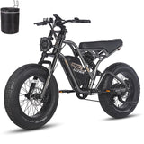 Fafrees OFFICIELL F20 Ultra 48 V 25 Ah accu E-bike voor dames, 20 inch, Farfrees, e-bike voor heren, 79 N.m E mountainbike, elektrische fiets tot 180 kg, Shimano 7 Fatbike elektrisch, elektrische