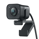 Logitech StreamCam - Live stream-webcam voor YouTube en Twitch, Full HD 1080p, 60 FPS, USB-C-aansluiting, kunstmatige intelligentie, gezichtsherkenning, autofocus, verticale video - grafiet