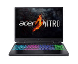 Acer Nitro 16 (AN16-42-R39G) Gaming laptop, 16" WQXGA IPS 180Hz display, AMD Ryzen 7 8845HS, 16GB RAM, 1TB SSD, NVIDIA GeForce RTX 4070, Windows 11, QWERTZ toetsenbord, zwart