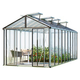 GFP Tuinkas Hera 9 glazen kas 263x575 cm | aluminium frame kleur antraciet