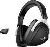 ASUS ROG Delta S Wireless Gaming Headset (AI Beamforming Mic, 7.1 surround sound, 50mm Drivers, Lightweight, Low-latency, 2.4GHz, Bluetooth, USB-C, For PC, Mac, PS4, PS5, Switch, Mobile Device)