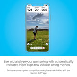 Garmin Approach R10, draagbare golflanceringsmonitor, neem je spel mee naar huis, binnen of naar de driving range, batterijduur tot 10 uur