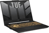 ASUS TUF Gaming F15 FX507VI-LP060 Gaming-laptop, 39,6 cm (15,6 inch), Full HD, 144 Hz, Intel Core i7-13620H, 32 GB RAM, 1 TB SSD, NVIDIA RTX 4070 8 GB, zonder besturingssysteem, grijs Jager, QWERTY