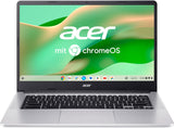 Acer Chromebook 314 (CB314-3HT-C0CQ) Laptop | 14" FHD Touch-Display | Intel Celeron N4500 | 8 GB RAM | 128 GB eMMC | Intel UHD Graphics | Google ChromeOS | Zilver