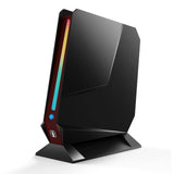 Mini Gaming PC Core i9-13900HK / RTX4060 8G, 32GB DDR5, 1TB PCIe4.0 SSD, RGB-verlichting met uitschakelfunctie, WiFi6E/BT5.3/2xHDMI2.0/1xUSB-C 4K@60Hz Win11 Pro Desktopcomputer