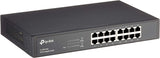 TP-Link 16-poorts Gigabit Switch (TL-SG1016D), zwart, 1 stuk