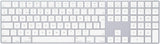 Apple Magic Keyboard met numeriek toetsenblok: Bluetooth, oplaadbaar. Werkt met Mac, iPad of iPhone; Nederlands, zilver