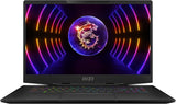 MSI Stealth 17 STUDIO A13V-022 i7-13700H Ordinateur portable 43,9 cm (17.3") Quad HD Intel Core™ i7 16 Go DDR5-SDRAM 2