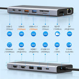 USB C DOCKINGSTATION 14 IN 1