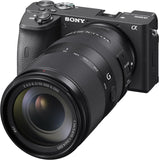 Sony SEL-70350G Tele-Zoom Lens, 70-350 mm, F4.5-6.3, OSS, APS-C, Geschikt voor A6600, A6500, A6400, A6300, A6100, A6000, A5100, A5000 en Nex Series, E-Mount, Zwart