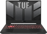 ASUS TUF Gaming A15 FA507UV-HQ055W AMD Ryzen™ 9 8945H Laptop 39,6 cm (15,6") Quad HD 16 GB DDR5-SDRAM 1 TB SSD NVIDIA GeForce RTX 4060 Wi-Fi 6 (802.11ax) Windows 11 Home Zwart, Grijs