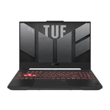 ASUS TUF Gaming A15 FA507UV-HQ055W AMD Ryzen™ 9 8945H Laptop 39,6 cm (15,6") Quad HD 16 GB DDR5-SDRAM 1 TB SSD NVIDIA GeForce RTX 4060 Wi-Fi 6 (802.11ax) Windows 11 Home Zwart, Grijs