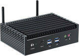 Mini PC Gamer 12th Gen Core i7 1255U, Mini Desktop PC 3 Display, Dual 2.5G LAN Mini Computer, Dual HD-MI 2.0, DP, USB-C, WiFi6, BT5.2, 32GB RAM 1TB SSD, Auto Power On, Fanless Mini PC Linux Ubuntu