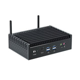 Mini PC Silent Core i7 1355U (10C/12T), Win 11 pro Mini Computer NVME Gen 4 SSD, Dual Lan, 2 x HD/DP 3 Display, USB-C, WiFi6, BT5.2, 64GB RAM 1TB SSD, Iris Xe Graphics, Business PC Fanless