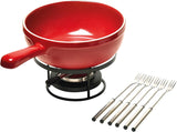 Emile Henry Kaasfondue Set, Grand Cru/Bourgondië