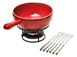 Emile Henry Kaasfondue Set, Grand Cru/Bourgondië